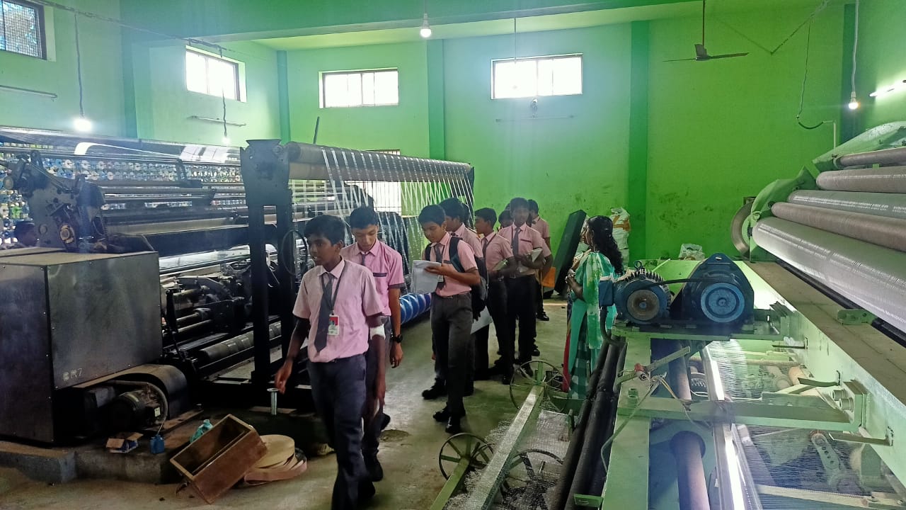 Industrial Visit to Fish net, Manavilai