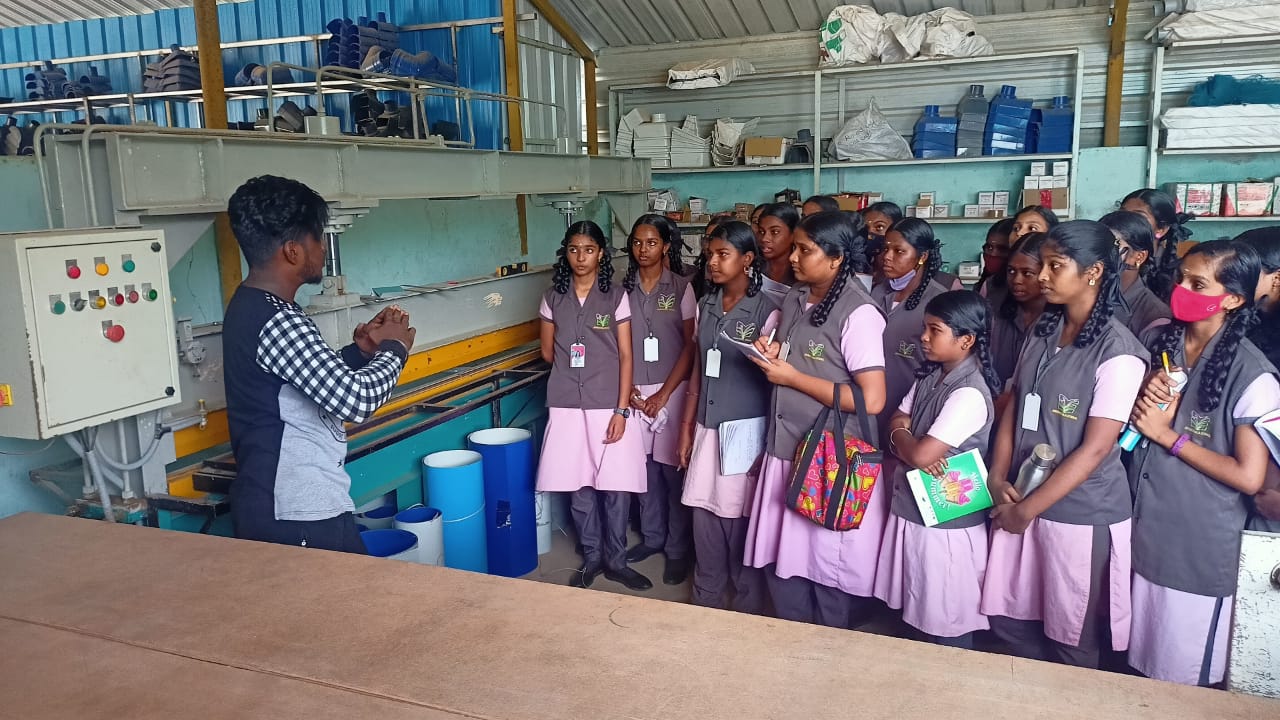 Industrial Visit to Roofing company, Asarivilai.